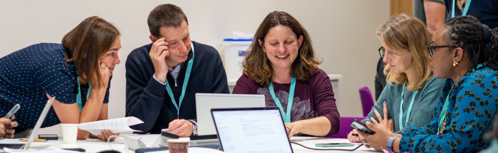 People working together