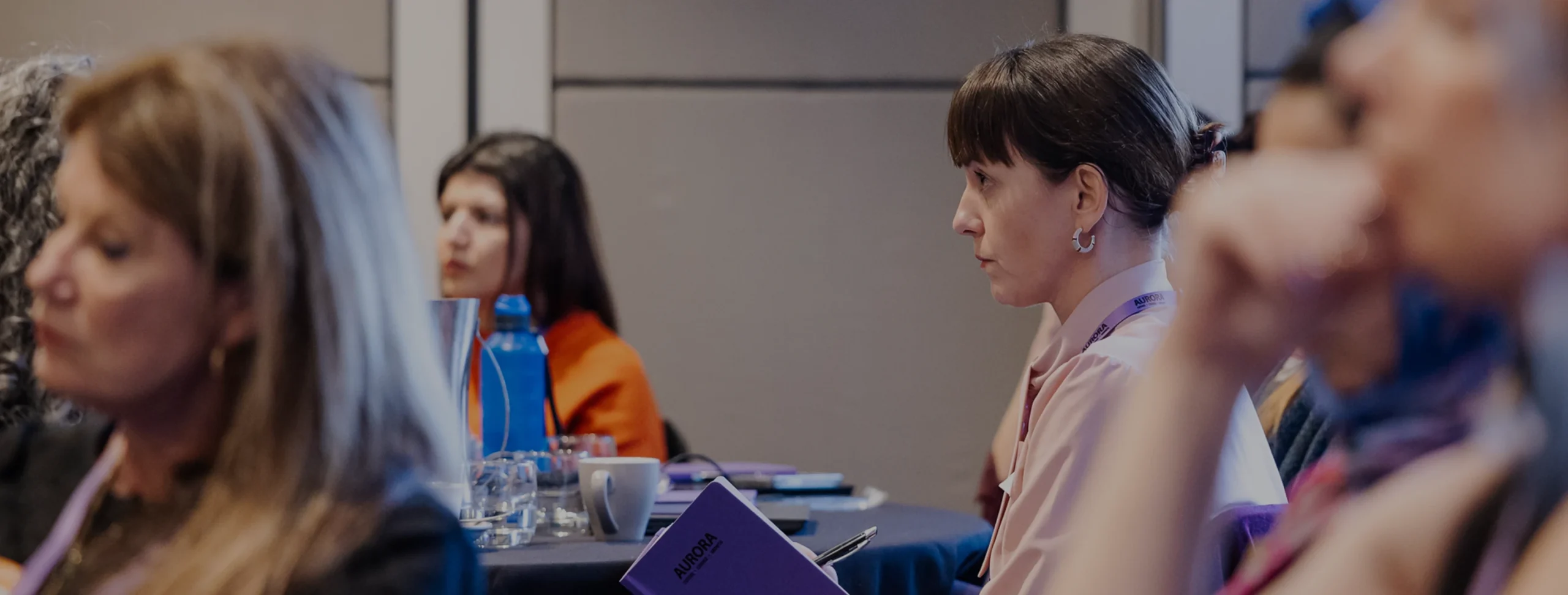 People at a conference