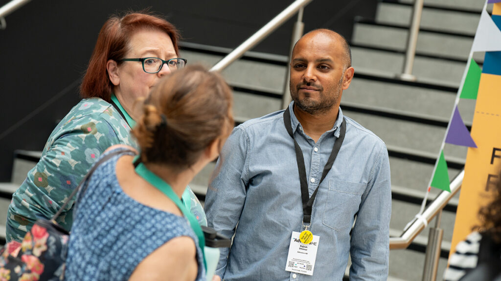 T&L Conference 2025 - 3 delegates networking