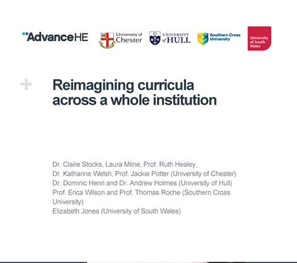 Reimagining curricula across a whole institution