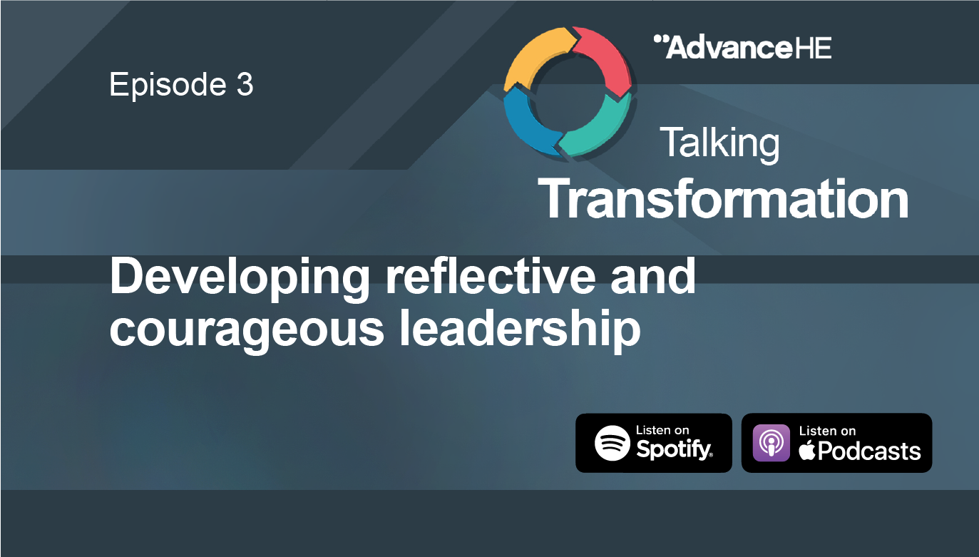Cover image of episode 3 of Talking Transformation.