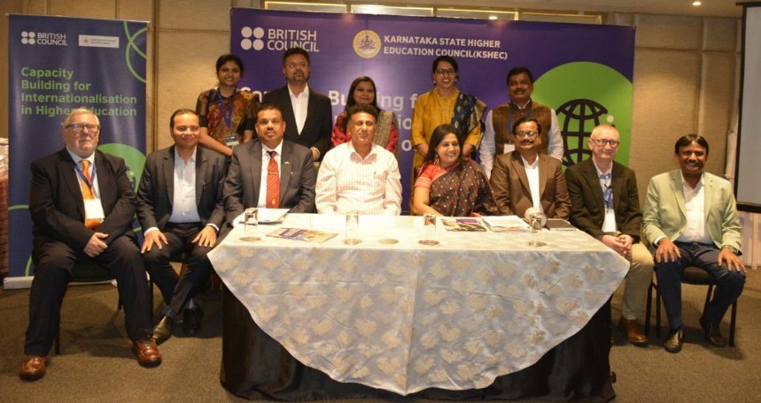 Internationalisation in India project - group shot