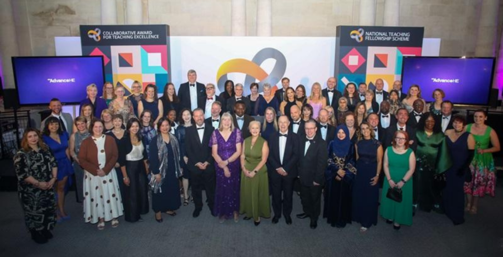 NTFS winners celebrating together