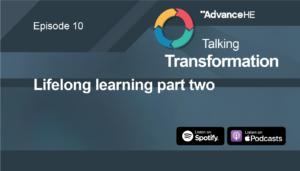 Cover image for episode 10 of Talking Transformation