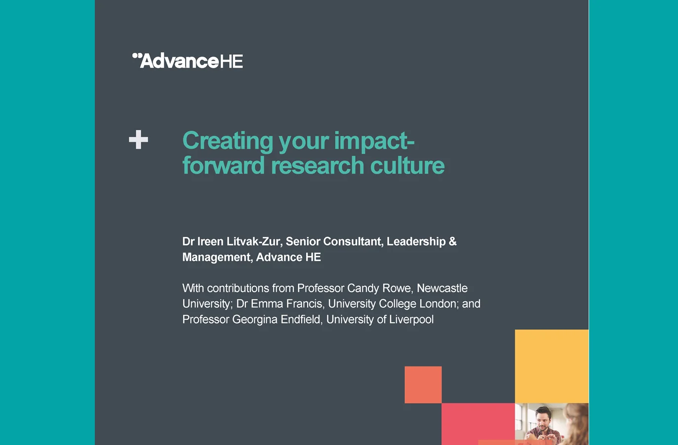 Front cover of Creating Your Impact-Forward Research Culture